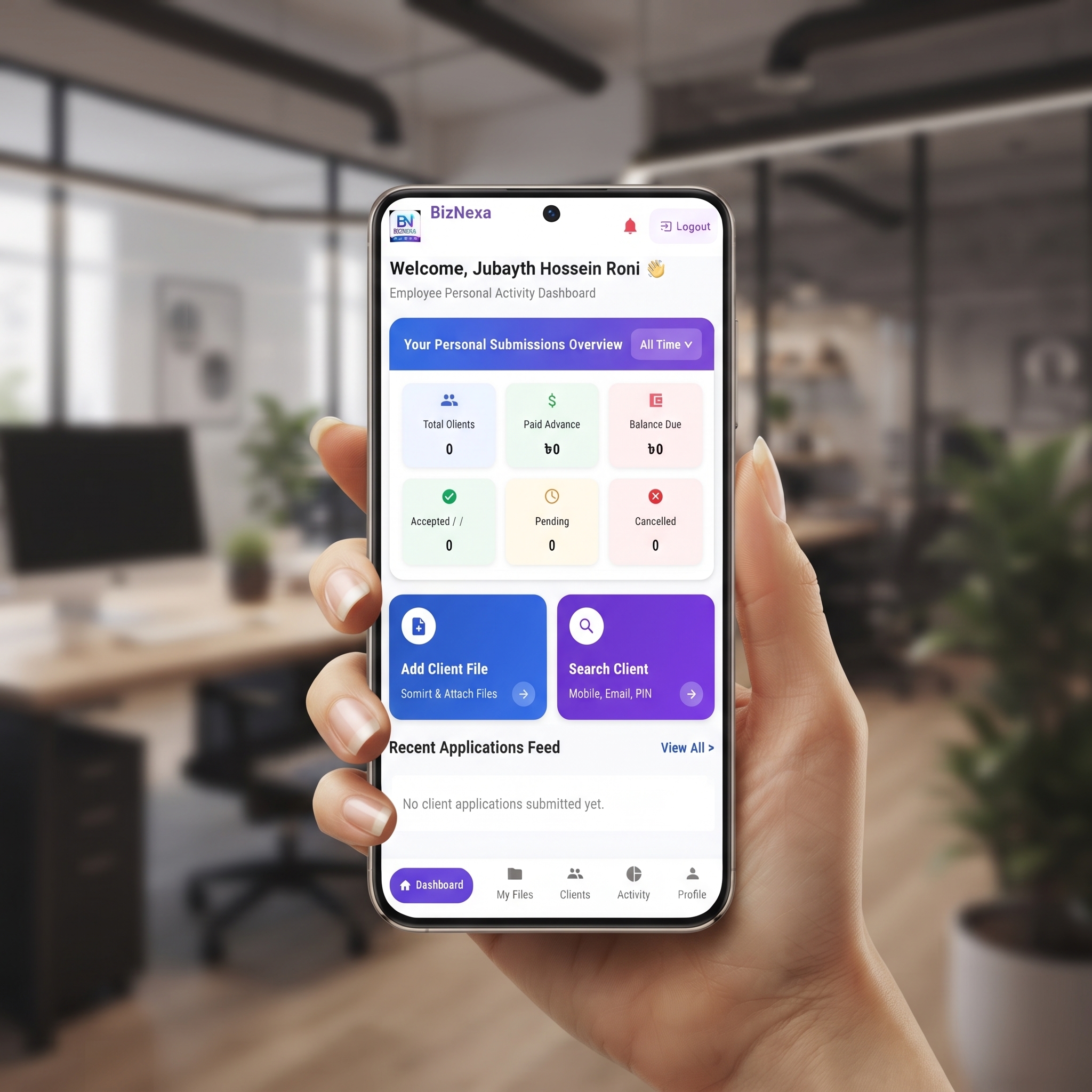 BizNexa Mobile App